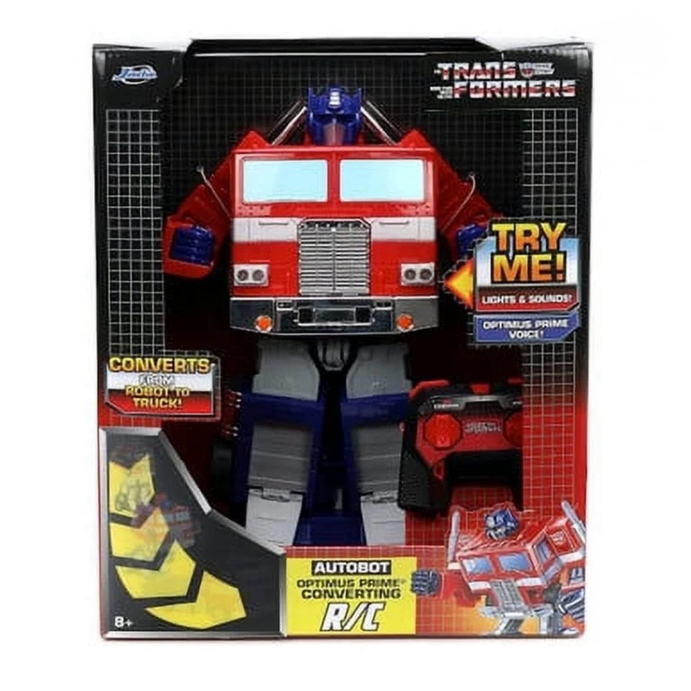 Transformers Optimus Prime Converting RC Radio Control Vehicle